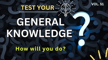 25 Interesting Mixed Trivia Questions and Answers| General Knowledge| Trivia Quiz Part-51