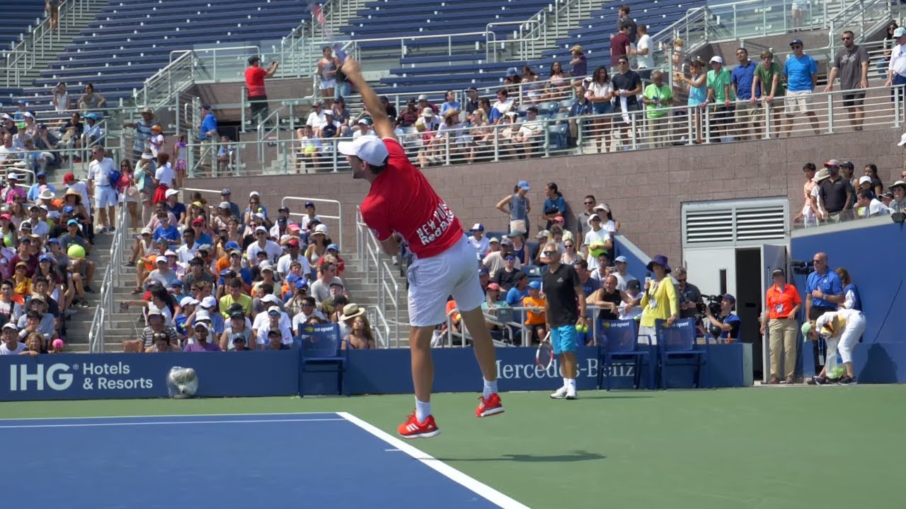 Dominic Thiem Serve Slow Motion - YouTube