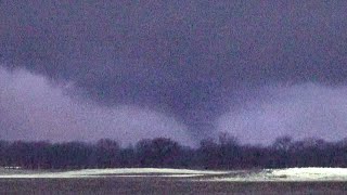 Tornado near Sallisaw, Oklahoma - January 2, 2023