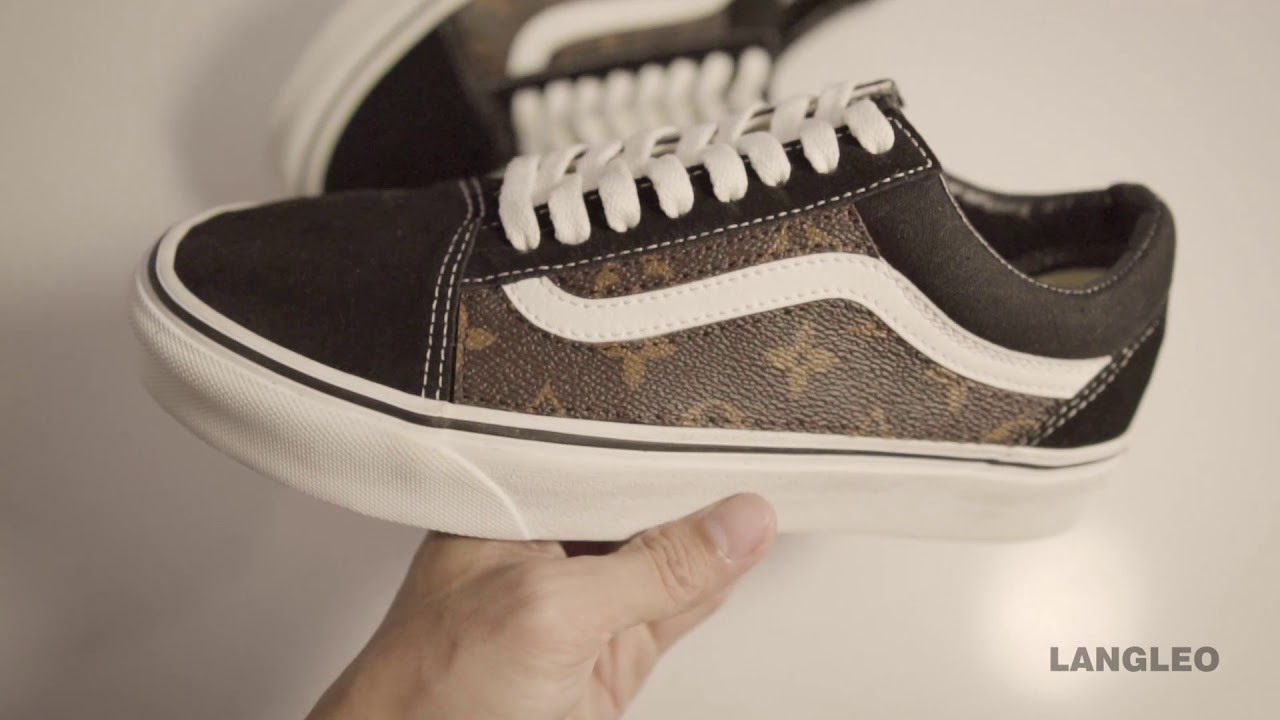 Louis Vuitton Vans Custom