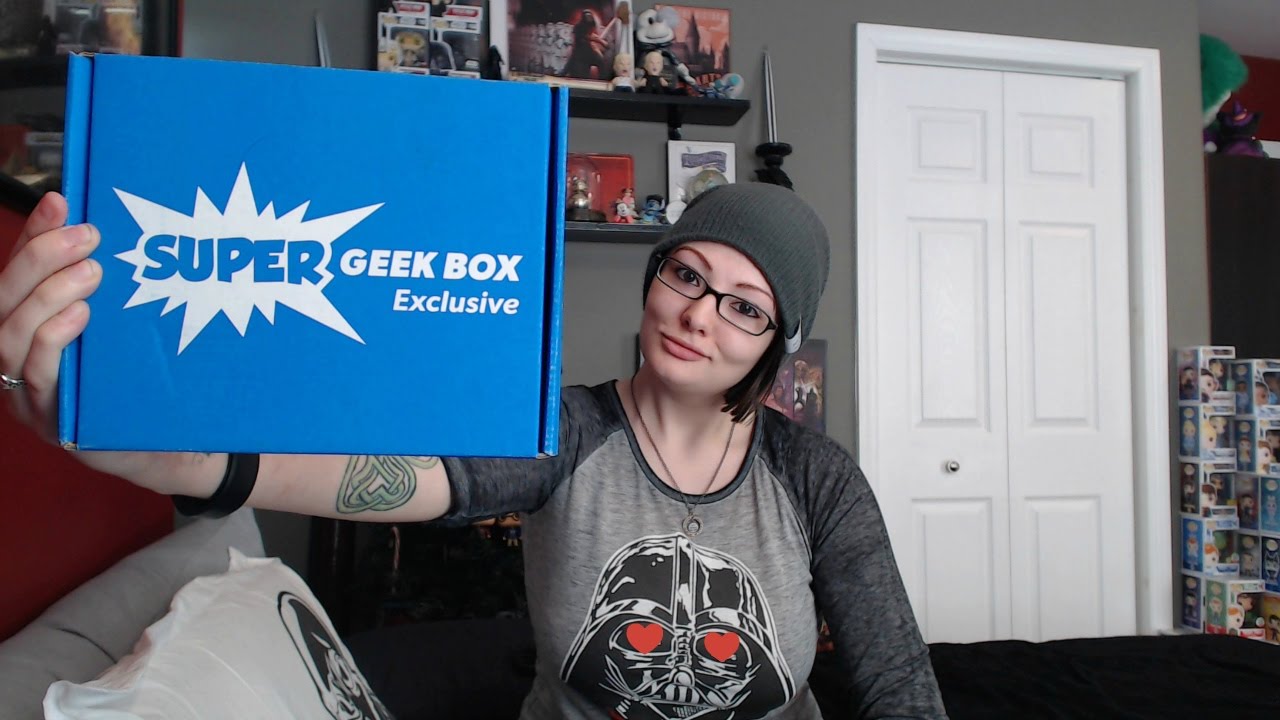 Super Geek Box Unboxing - December 2016 [ROGUE] - YouTube