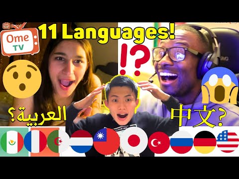 They AMAZED Me With Their Language Skills! - Omegle