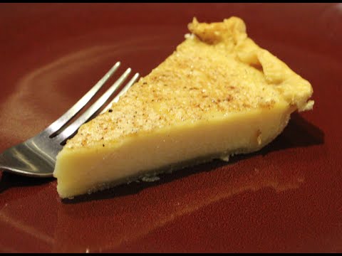 PIE/ HOME MADE CUSTARD PIE RECIPE / CHERYLS HOME COOKING