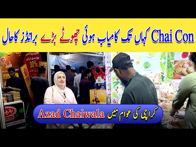 ChaiCon Karachi!! Ander Ki Suratehal Janein | Azad Chaiwala | Expo Karachi | Chef Uzma class=