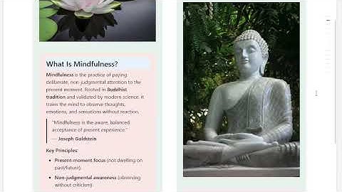 Mindfulness Meditation: (40-Day Notion Habit Tracker)