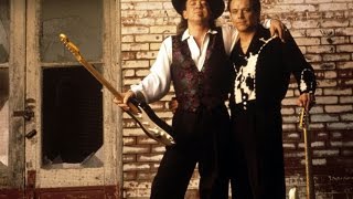 Video thumbnail of "The Vaughan Brothers - White Boots"