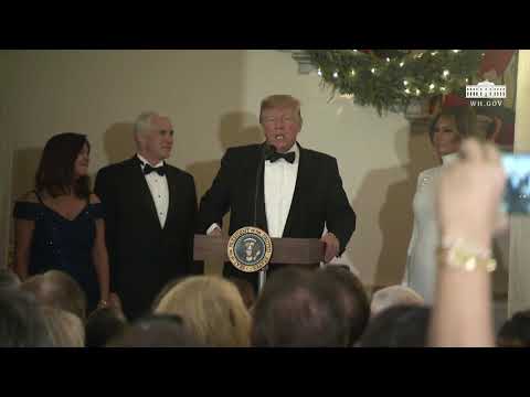 President Trump and the First Lady Deliver Remarks at the Congressional Ball