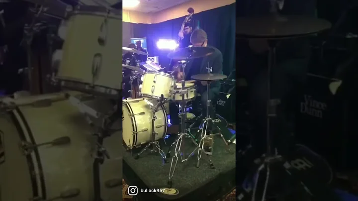 Neil Bullock Slingerland Radio King . Drum solo on...