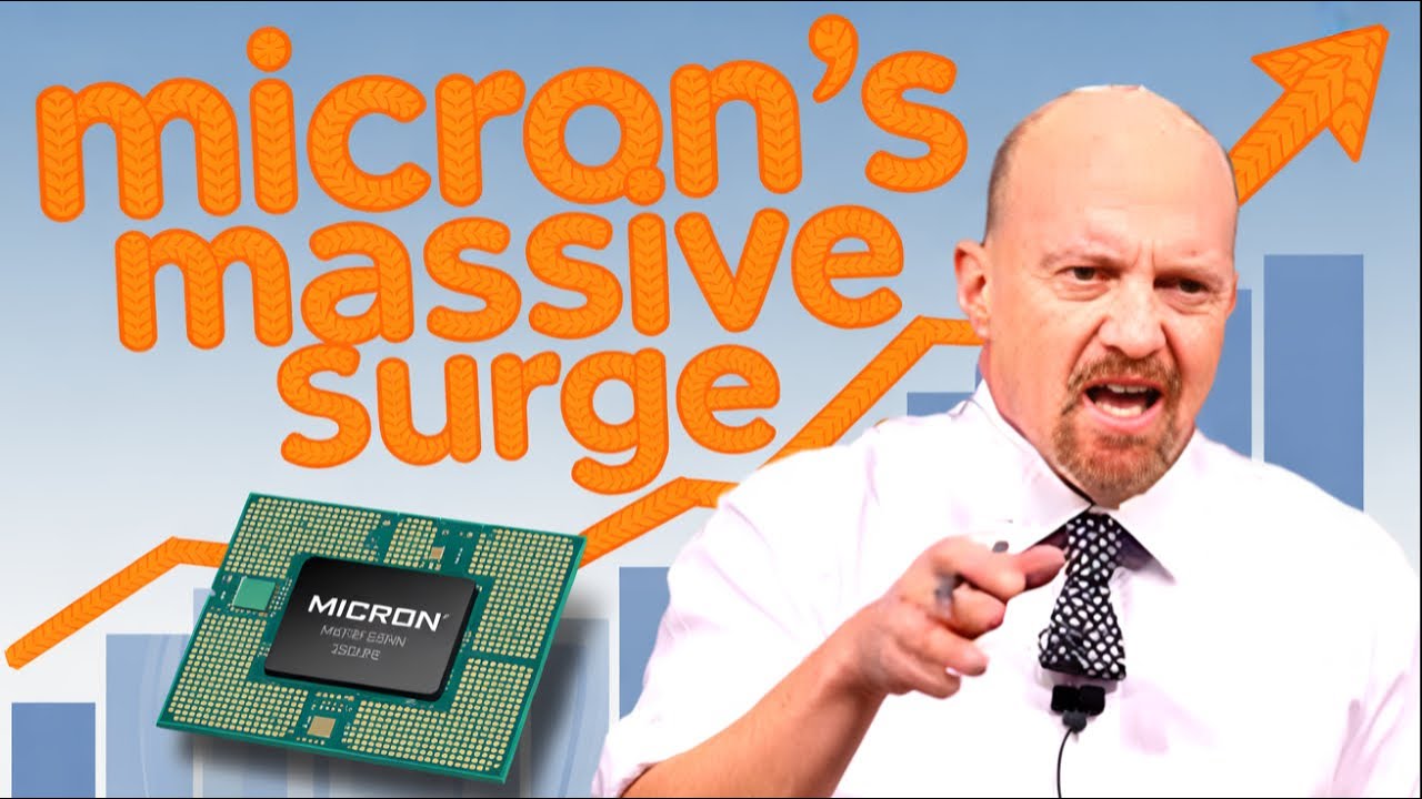 Рост акций Micron продолжается, покупайте на падении, говорит Джим Крамер