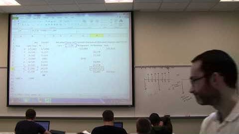 ENGR 221 - Class 12 (Evaluating a Single Project, Pt. 2)