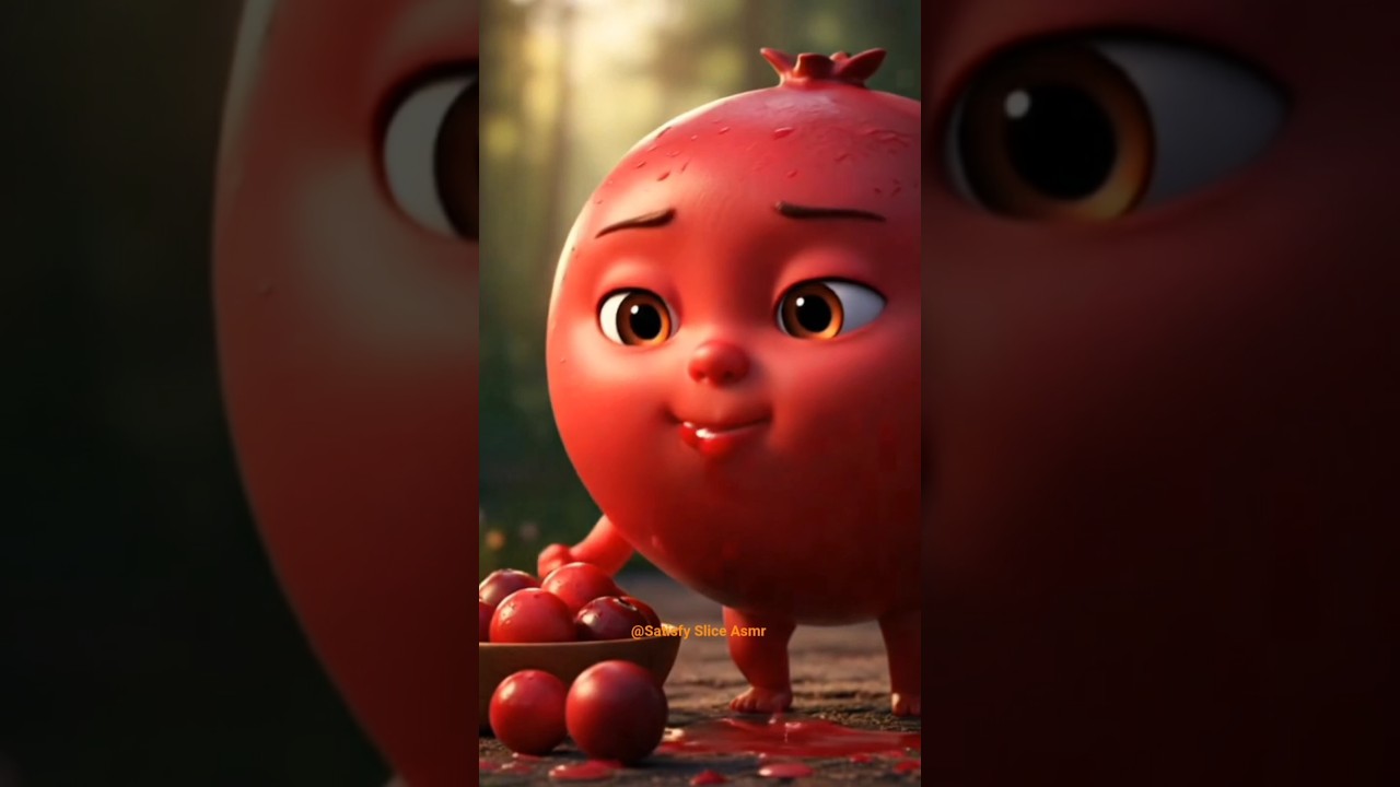 Baby Cranberry Pop 🔴💥 | Crisp Pixar ASMR 