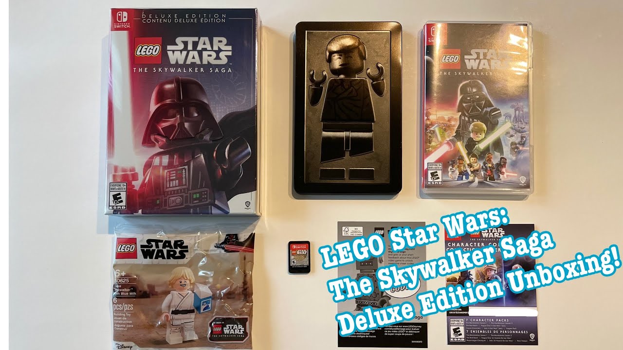 I finally got the switch version of Lego Star Wars the skywalker