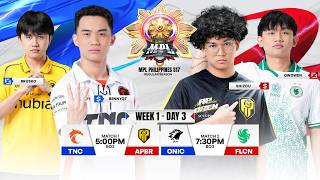 🔴 REBROADCAST | MPL PH S17 | ENGLISH - Week 1 Day 3