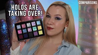 Adept Cosmetics Cyborg Choir Palette | In depth swatches, comparisons and 2 looks