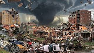 Havoc in Indiana & Illinois! Powerful EF-3 Tornadoes Destroyed Homes & Led to Widespread Destruction
