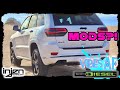 WK2 JEEP Grand Cherokee EcoDIESEL MODS! INJEN, CFT Baffle Delete, Eagle Eye LEDS