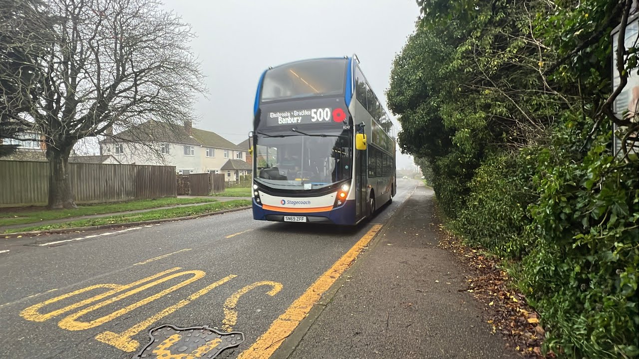 Stagecoach Oxfordshire ADL Enviro 400 MMC Voith [SN69 ZFF / 11247]