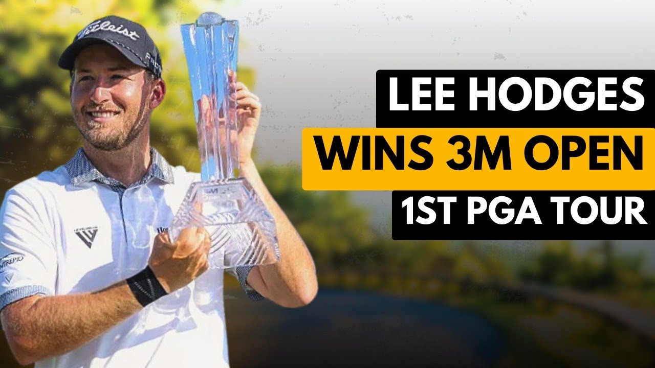 Lee Hodges wins 3M Open for 1st PGA Tour win