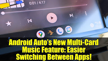Android Auto’s New Multi-Card Music Feature: Easier Switching Between Apps!
