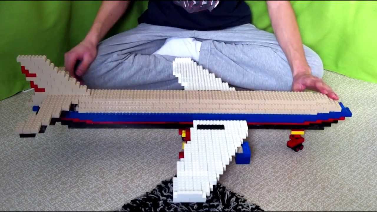 how to build a plane out of legos