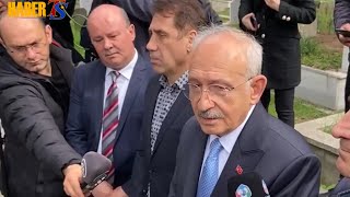 Kemal Kiliçdaroğlundan Trabzonspor Efsanesi̇ Ahmet Suat Özyazicinin Mezarina Zi̇yaret