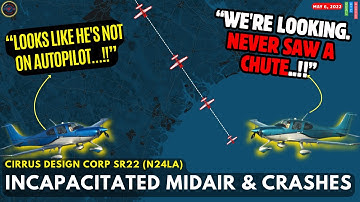 Pilot Becomes INCAPACITATED Mid Flight & CRASHES into the Atlantic Ocean #atc