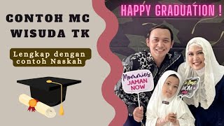 Contoh MC Wisuda / Graduation TK | Lengkap dengan Naskah