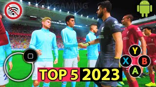 Top 5 Best Offline Football Games FOR Android 2023 | Download Best Soccer Games Mobile 2022 screenshot 1