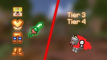 How to kill t3 and t4 wolf slayer in Craftersmc Skyblock