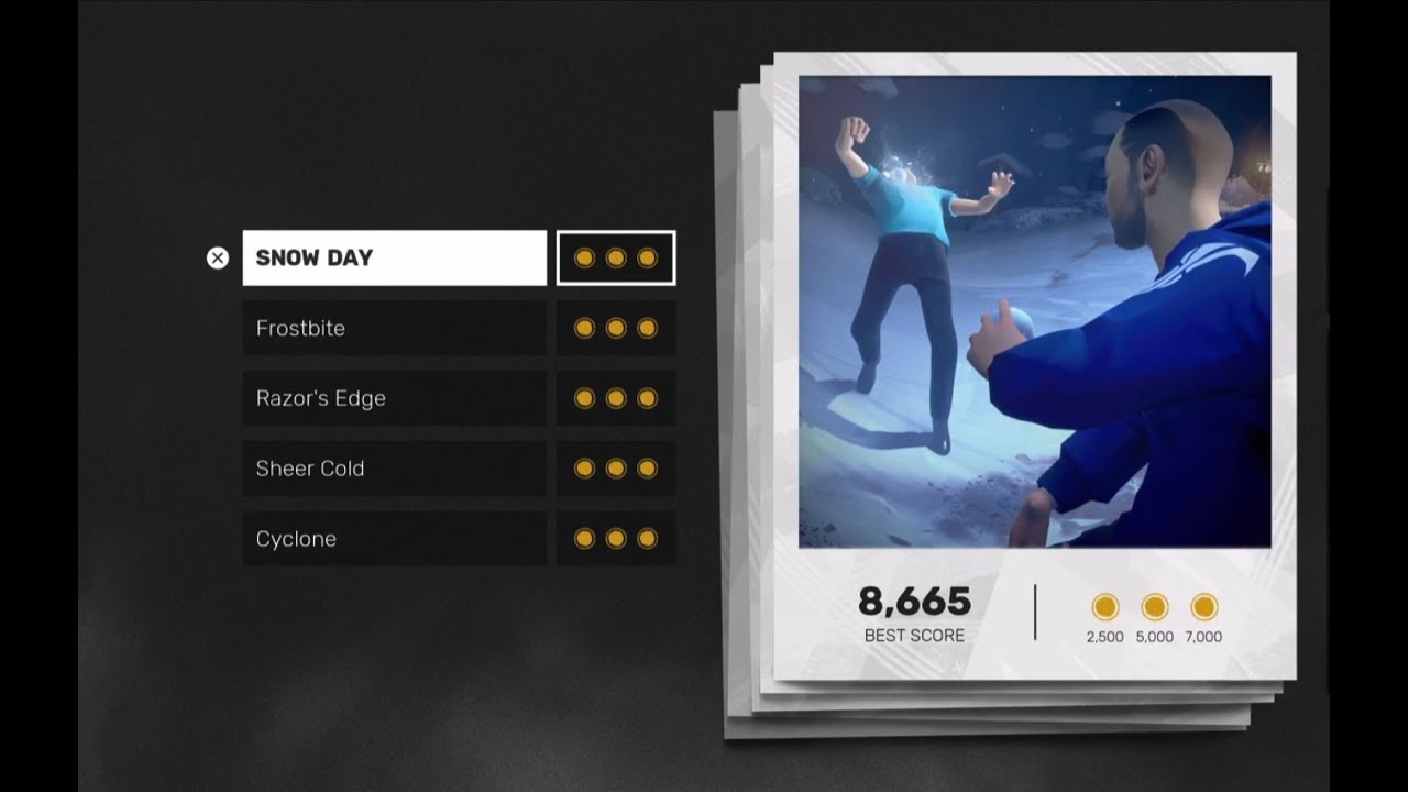 Sifu Arenas | Snow Day | Gold Stamp | 8 665 Points