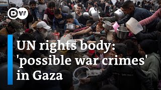 UN body demands war crimes accountability for Israel as its military admits mistakes | DW News