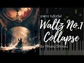 Waltz no 1 collapse  by hikaru shirosu  synthesia piano tutorial  bestpianocla6