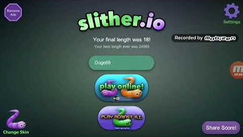Slither.io My intetnet connection is slow (0_o)