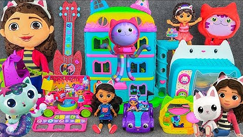 Gabby’s Dollhouse Full Toy Collection Unboxing 🎁 | Gabby, Pandy, MerCat & DJ Catnip Playsets Review