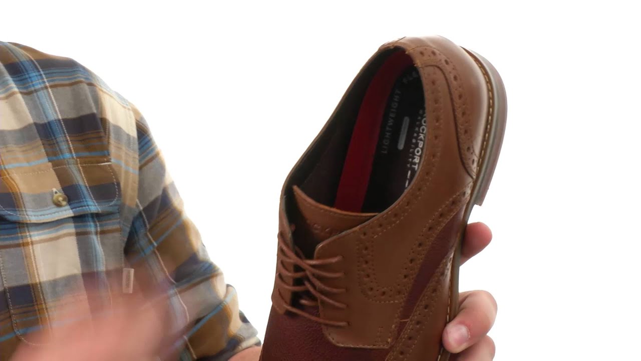 Rockport Style Purpose Wing Tip SKU:8651841 - YouTube Rockport Style Purpose Wing Tip SKU:8651841
