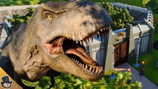 T.REX KINGDOM IN EVOLUTION 2! Malta Park Build | Jurassic World Evolution 2