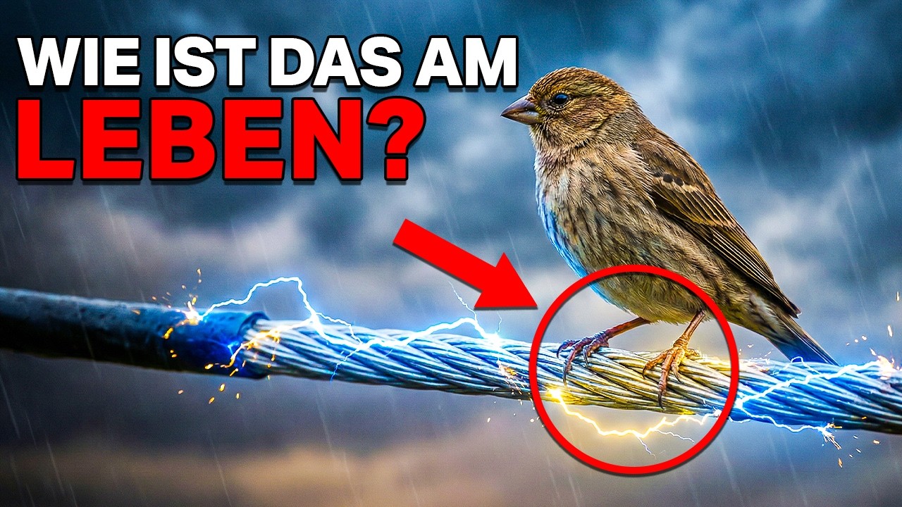 Warum Sterben Vögel Nicht, Wenn Sie Auf Hochspannungsleitungen Sitzen?