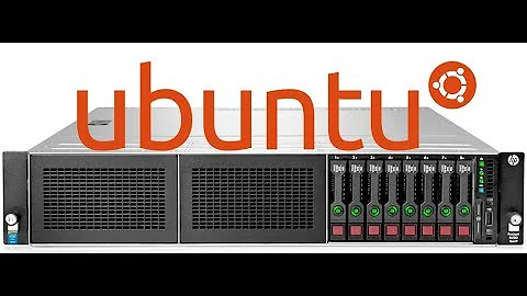 Installing Ubuntu on Bare Metal server HP DL380 G9