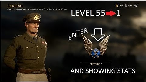 ENTERING 2ND PRESTIGE AND STATS (Call of Duty WWII)