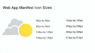 Web App Manifest
