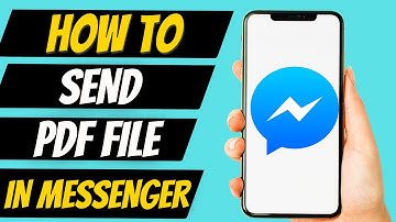 How To Send PDF File In Messenger App 2022