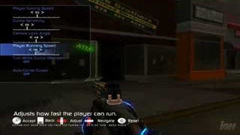 The Conduit adjusting controls