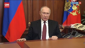 Presiden Putin Perintahkan Operasi Militer ke Ukraina