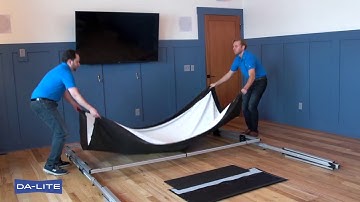 Da-Lite Fast Fold NXT Screen | Quick Installation Guide