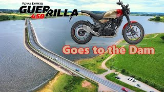 Royal Enfield Guerrilla 450 goes to the 'Dam'
