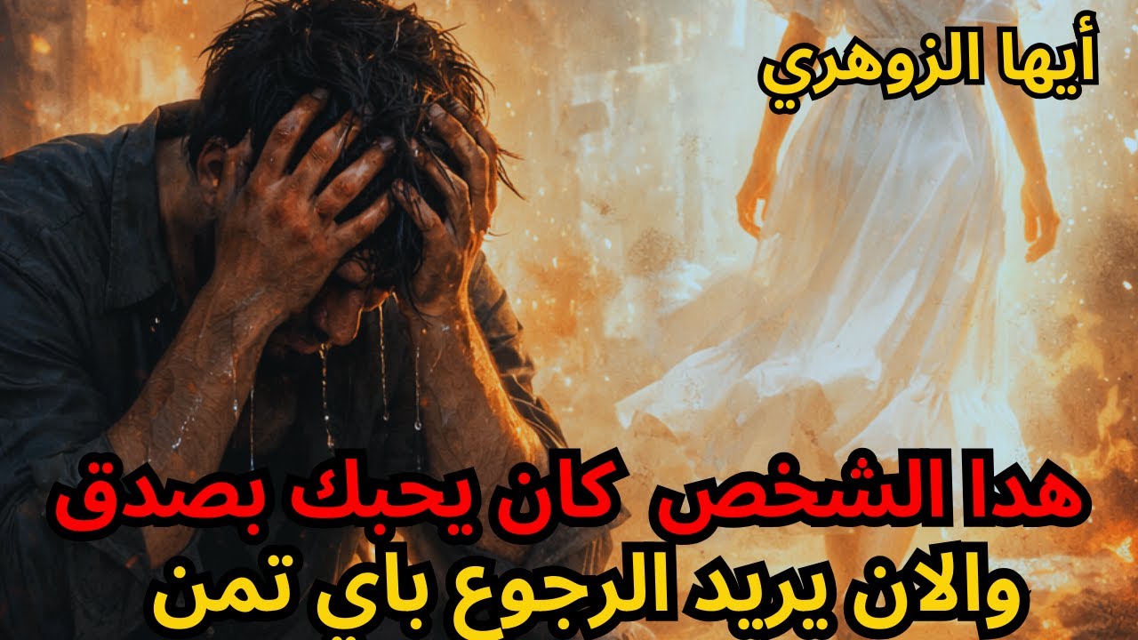 أيّها الزوهري… أحبّك بصدق ثم استيقظ بعد فوات الأوان، والآن يدفع ثمن جهله بحقيقتك