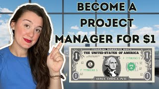 How to BECOME a PROJECT MANAGER FOR ONLY $1 [New Beginner PM Guide + Definition] by Recipe for Success 1,342 views 11 months ago 9 minutes, 29 seconds