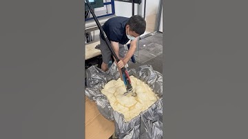 Export foam packaging for valuable equipment parts to prevent damage