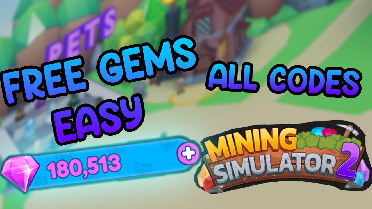 All Codes in Mining Simulator 2 Roblox - YouTube