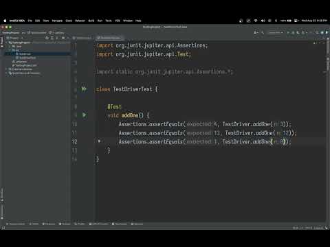 How to Use JUnit in IntelliJ